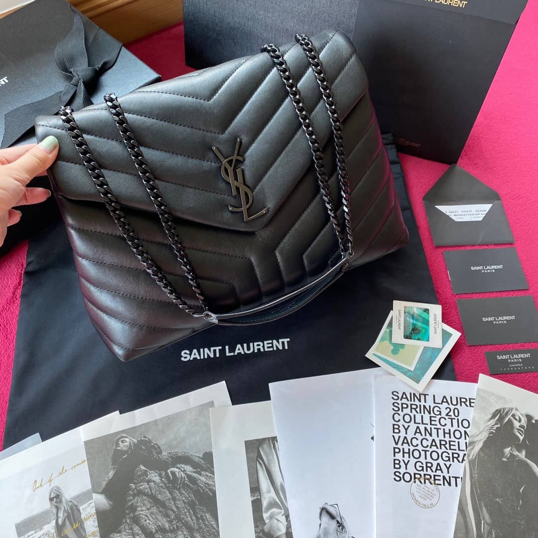 Best Replica YSL Loulou Medium Quilted “Y” Leather Replica Bag - Colareps