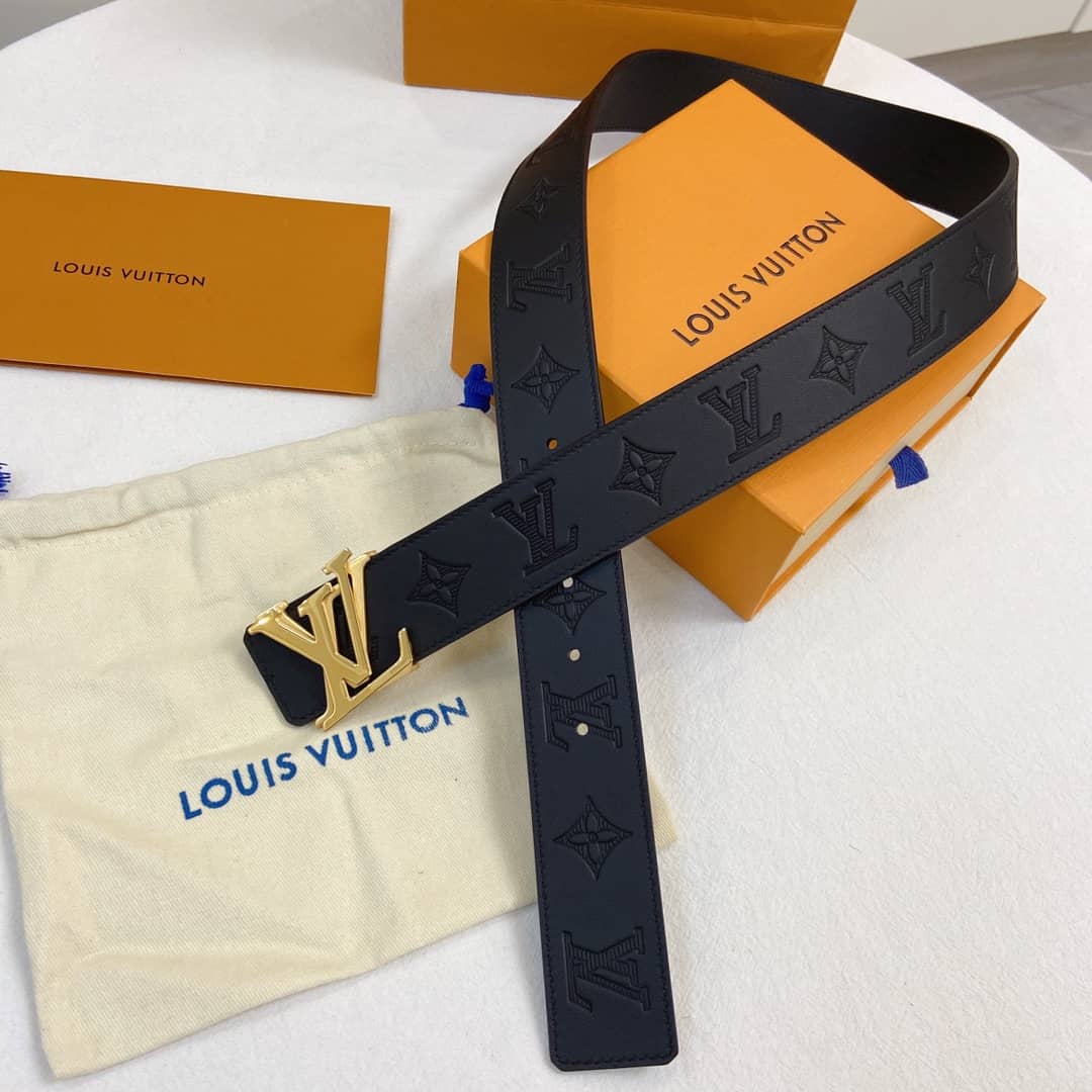 Best Replica Knockoff Louis Vuitton Logo Belt 40mm - Colareps