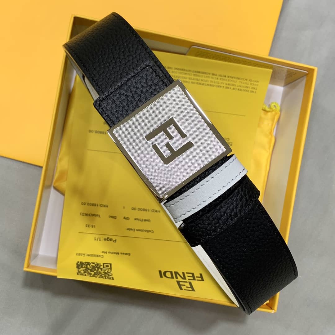Best Replica Replica Fendi Buckle Belt 40mm - Colareps