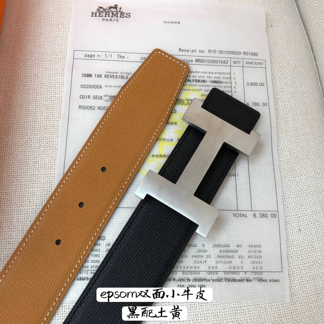 Best Replica Designer Hermes Classic Belt 38mm - Colareps