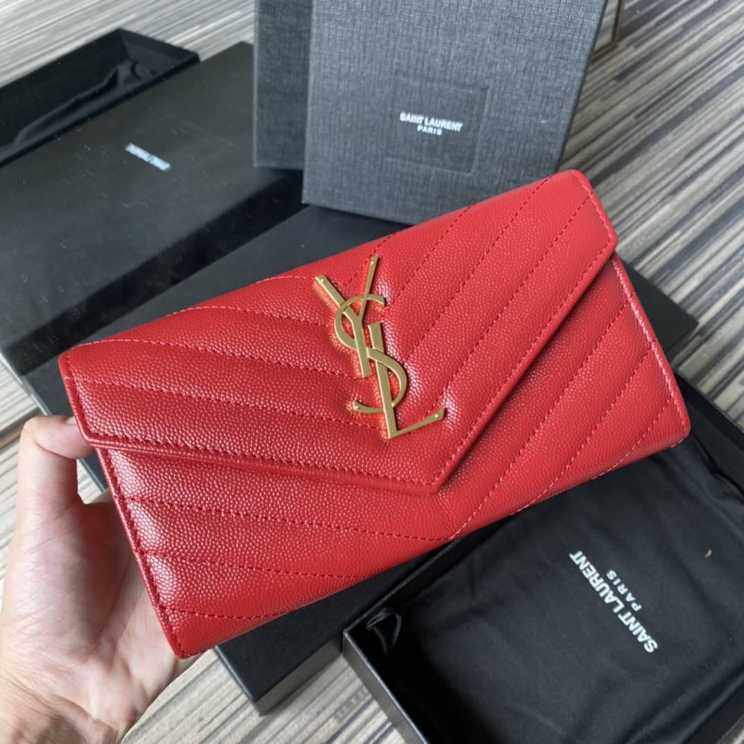 Best Replica YSL Monogram Long Replica Wallet - Colareps