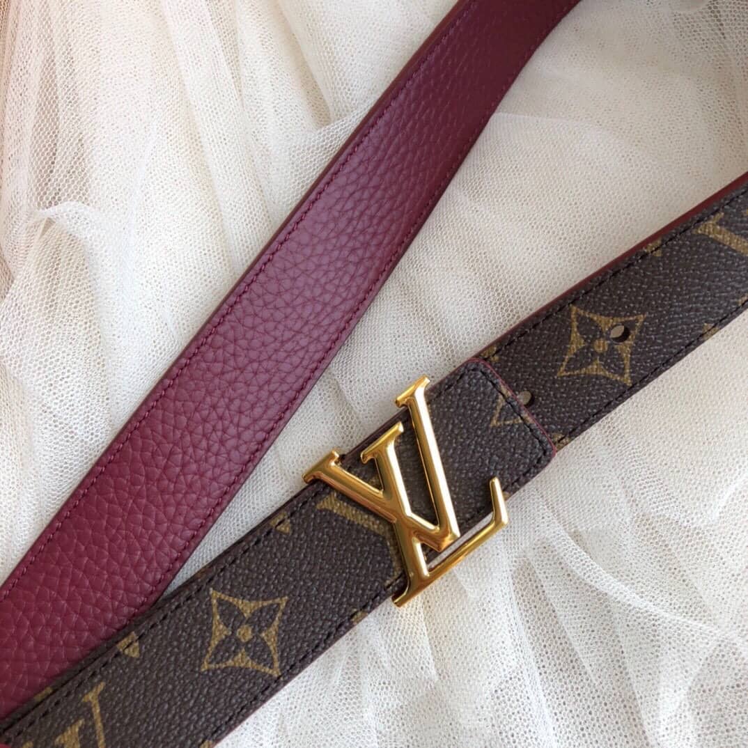 Best Replica 7 Star Louis Vuitton Leather Belt 30mm For Lady - Colareps