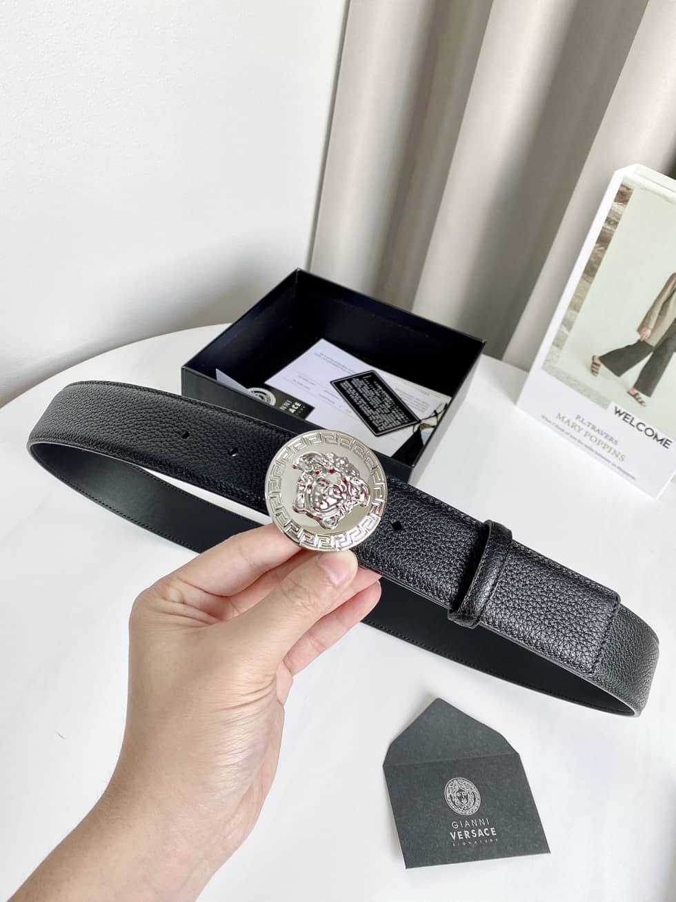 Best Replica Best Versace Classic Belt 38mm - Colareps