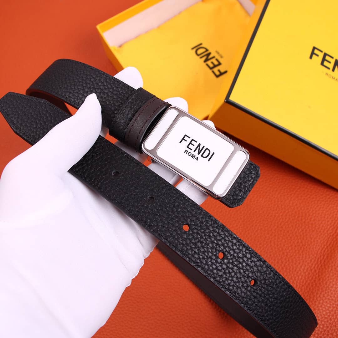 Best Replica Replica Fendi Buckle Belt 30mm - Colareps