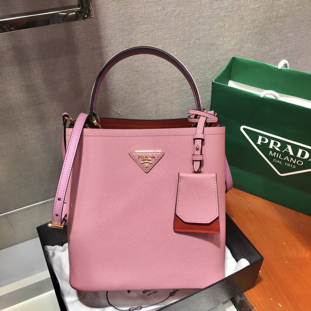 Best Replica Prada Replica Double Bucket Bag - Colareps