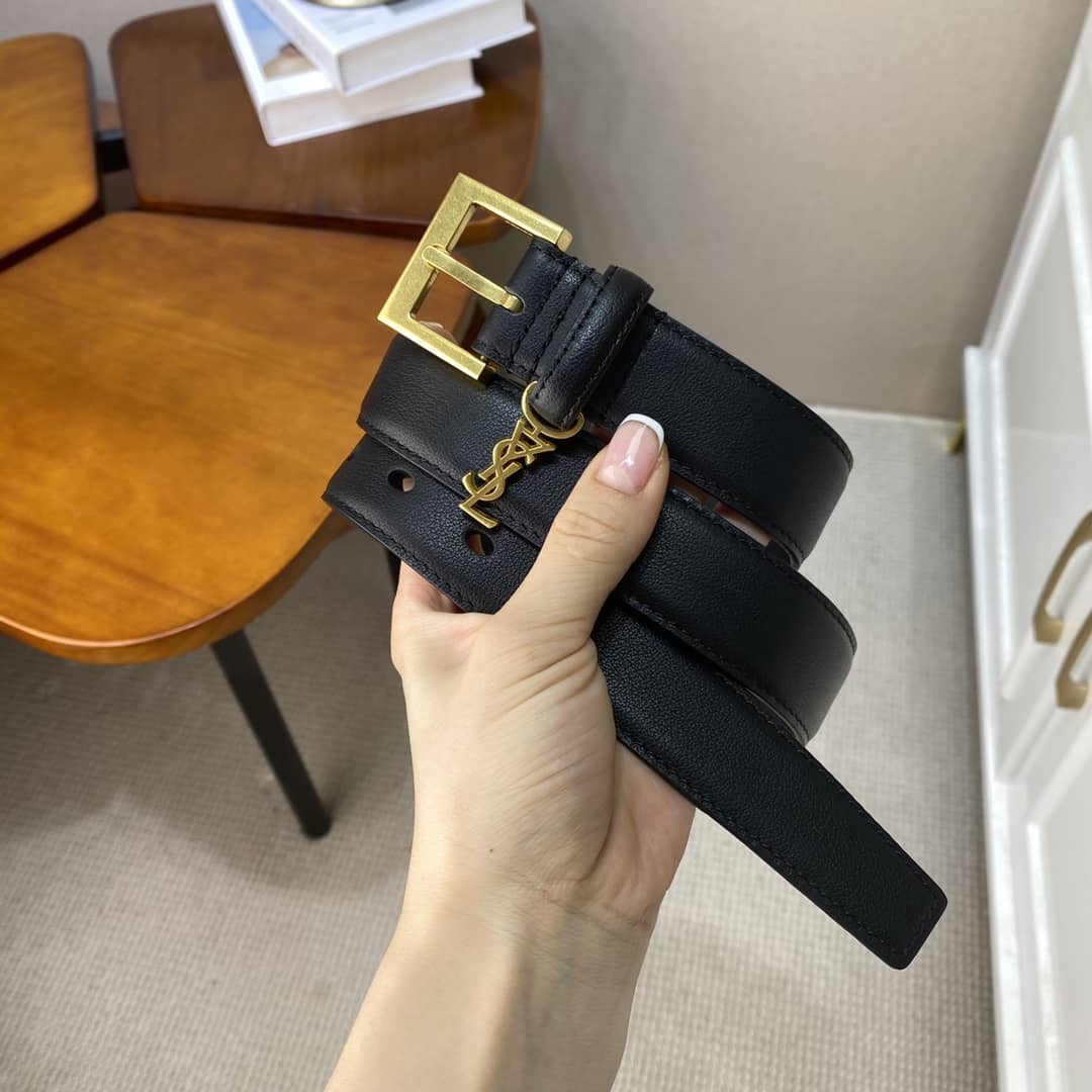 Best Replica Replica YSL Buckle Belt 30mm For Lady - Colareps