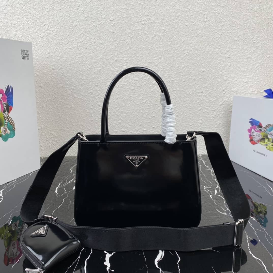 Best Replica Prada Leather Replica Tote - Colareps