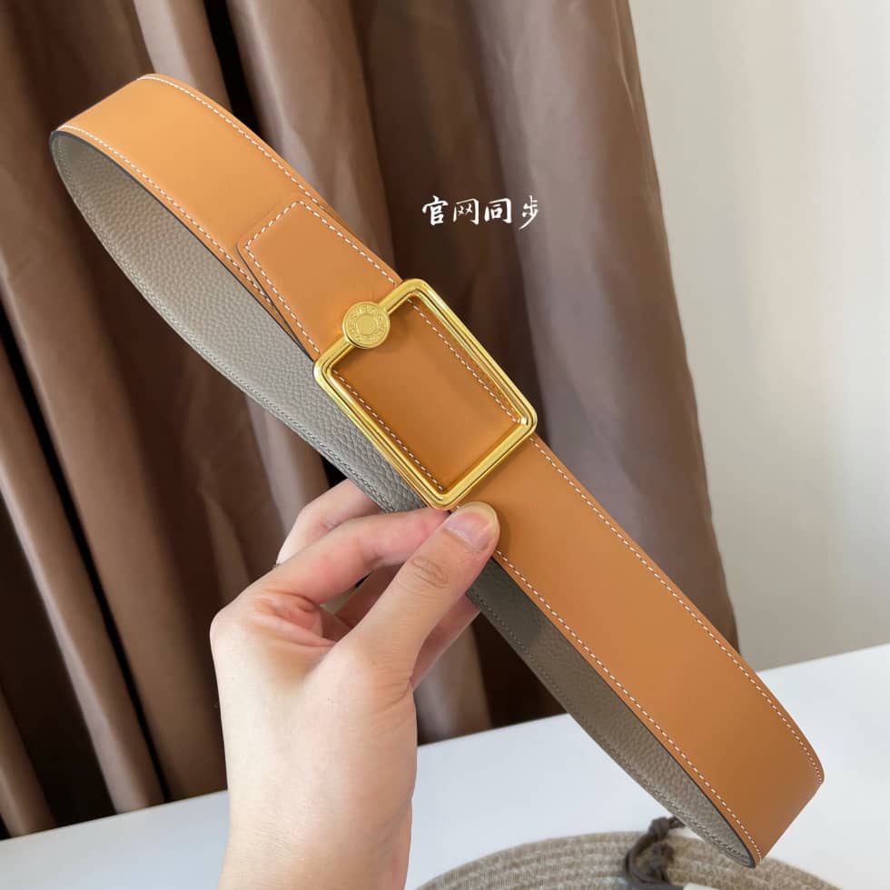 Best Replica Fake Hermes Logo Belt 38mm - Colareps