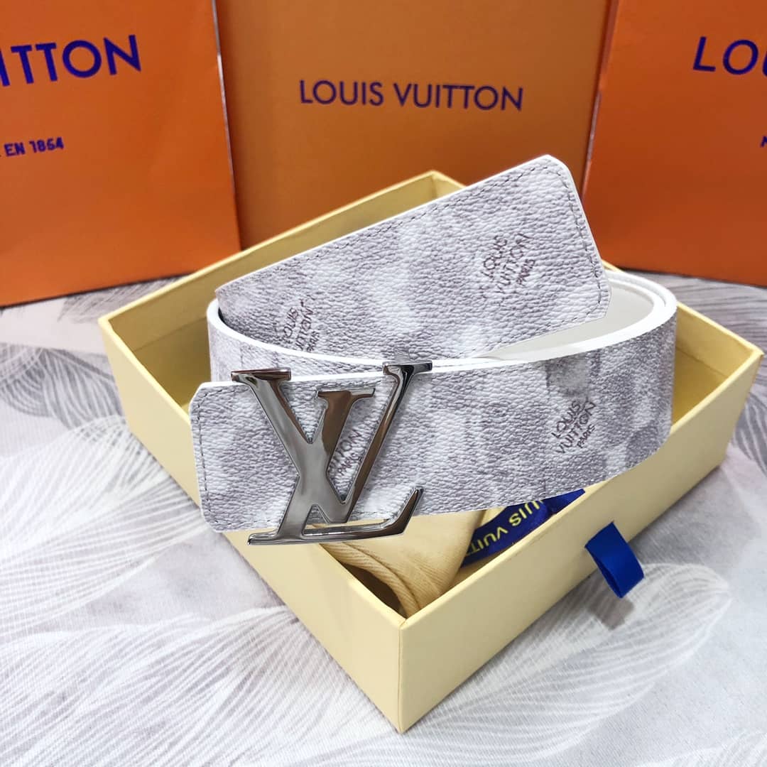 Best Replica 7 Star Louis Vuitton Leather Belt 40mm - Colareps