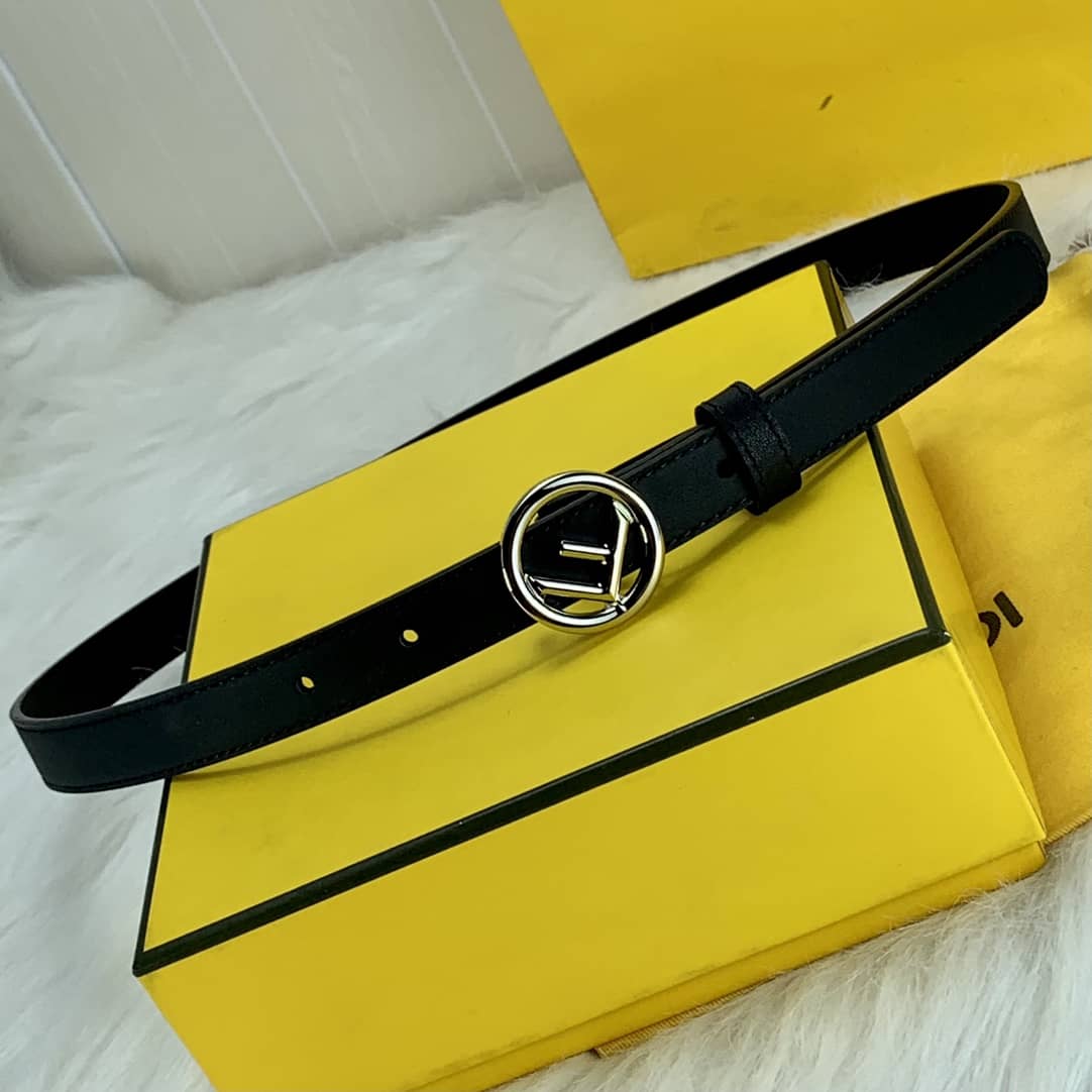 Best Replica Knockoff Fendi Logo Belt 20mm For Lady - Colareps
