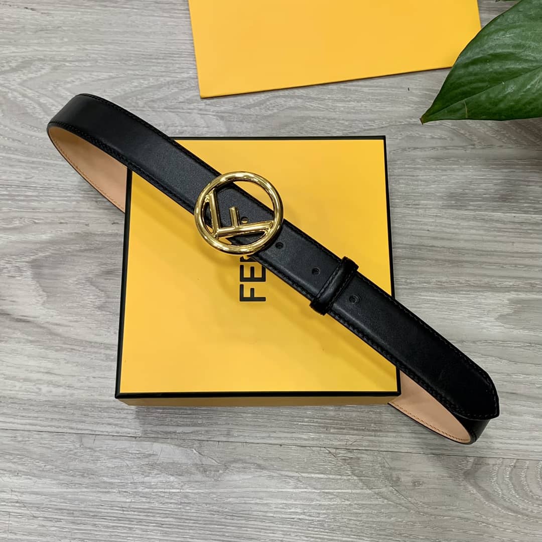 Best Replica Knockoff Fendi Logo Belt 30mm For Lady - Colareps