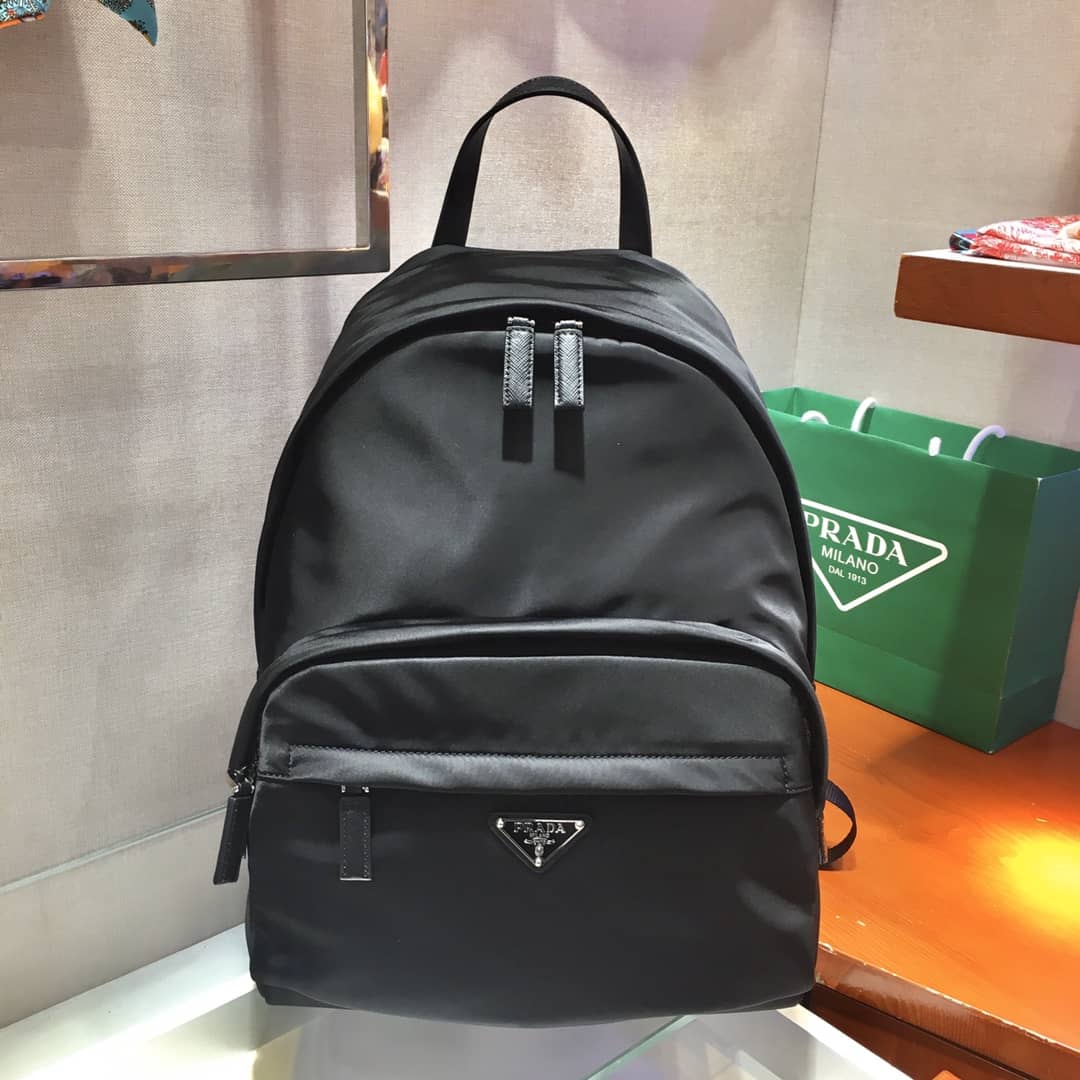 Best Replica Prada Backpack Dupe Tessuto Zainetto Nylon Leather - Colareps