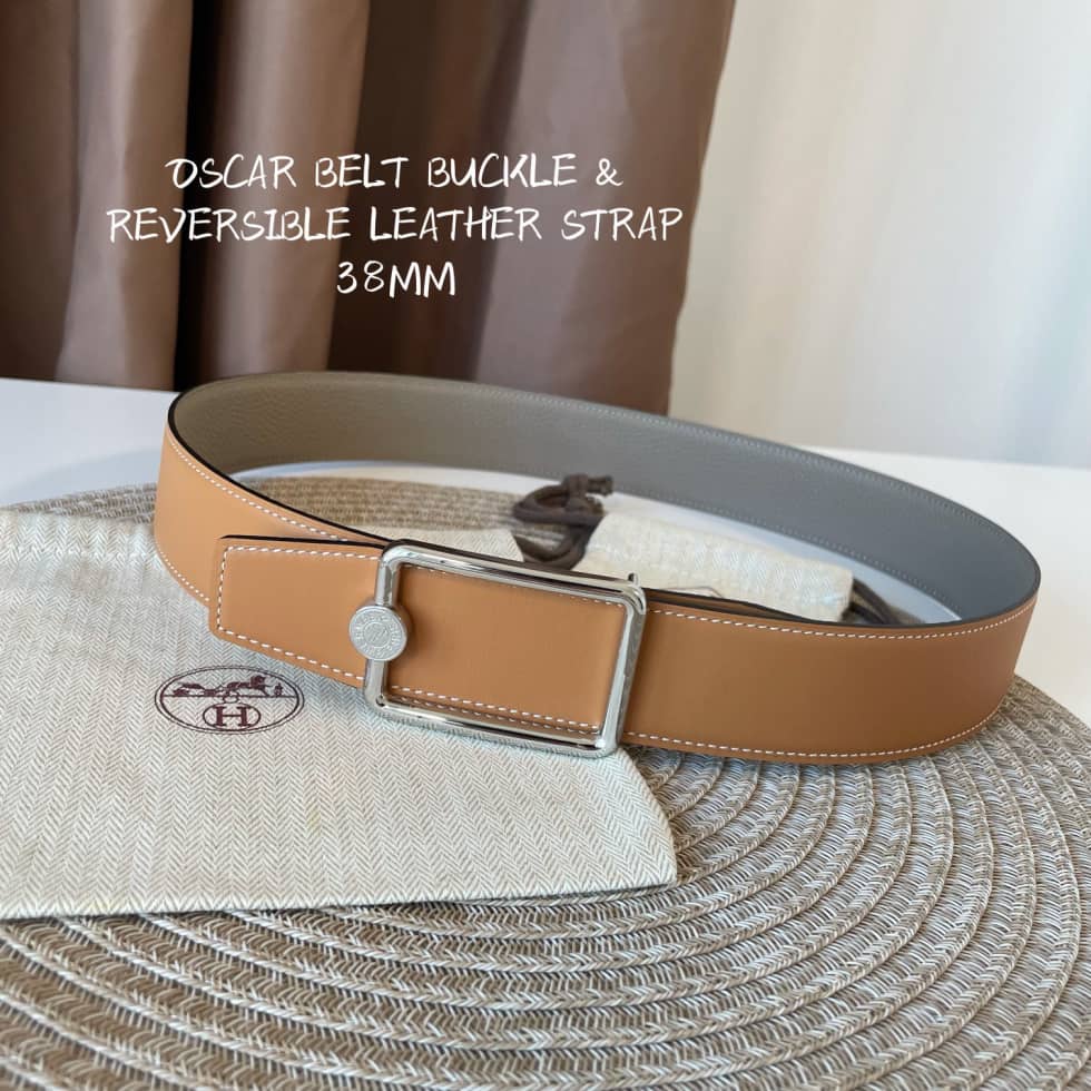 Best Replica Knockoff Hermes Logo Belt 38mm - Colareps