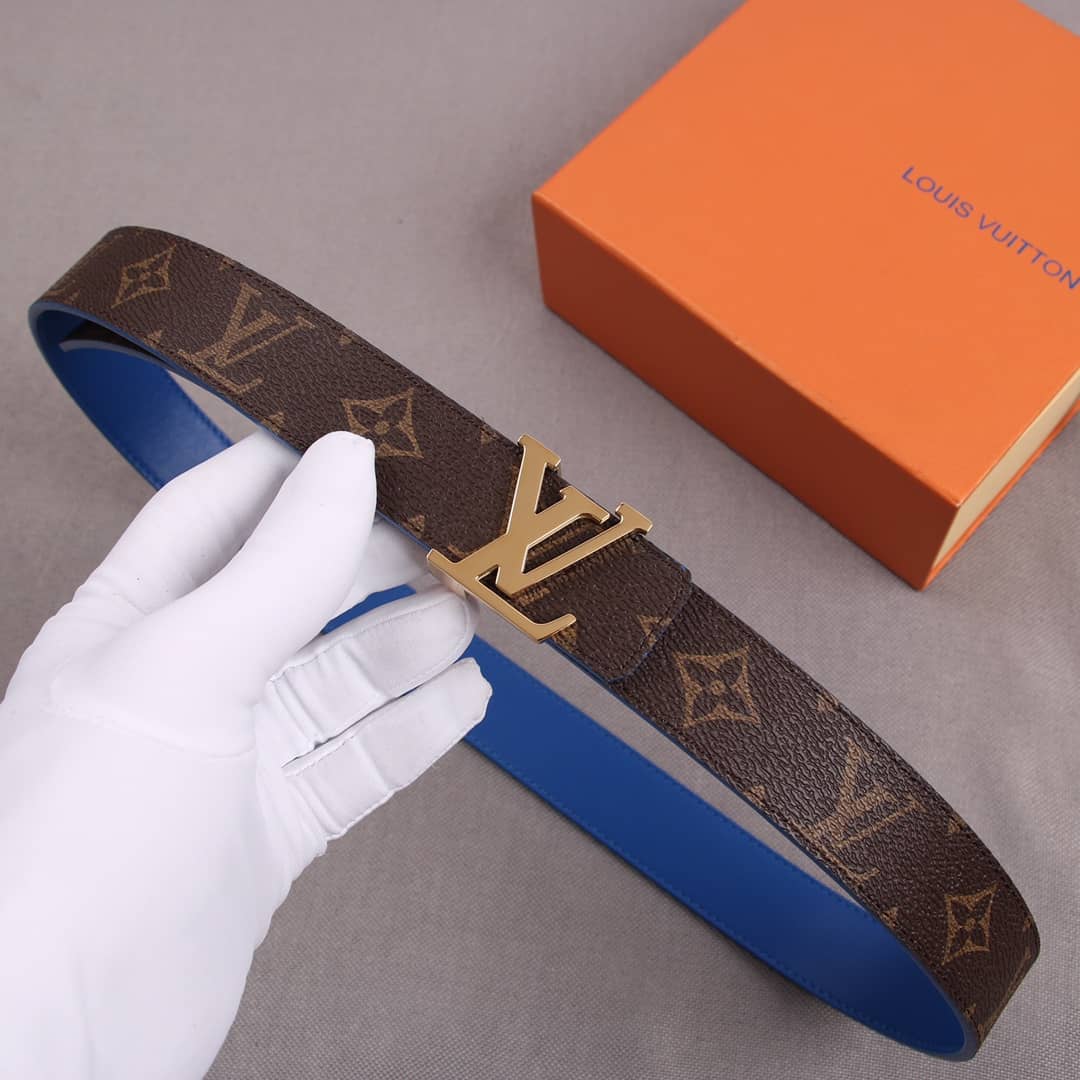 Best Replica 7 Star Louis Vuitton Leather Belt 30mm For Lady - Colareps