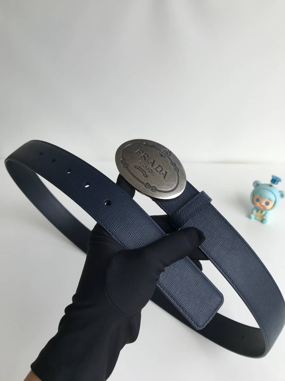Best Replica Wholesale Prada Logo Belt 35mm - Colareps