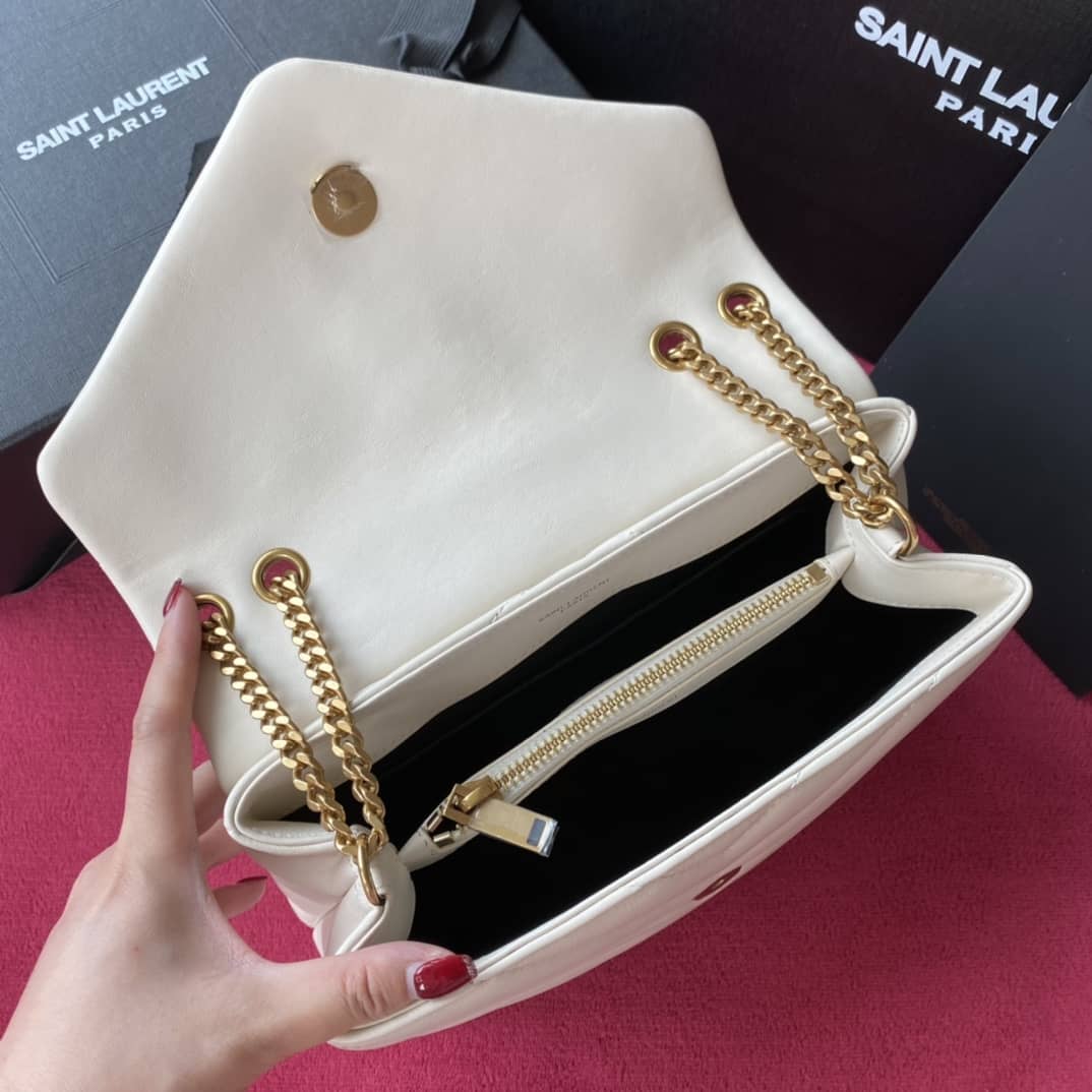 Best Replica Saint Laurent Bag Dupe Loulou Small Quilted “Y” Leather Replica Bag - Colareps