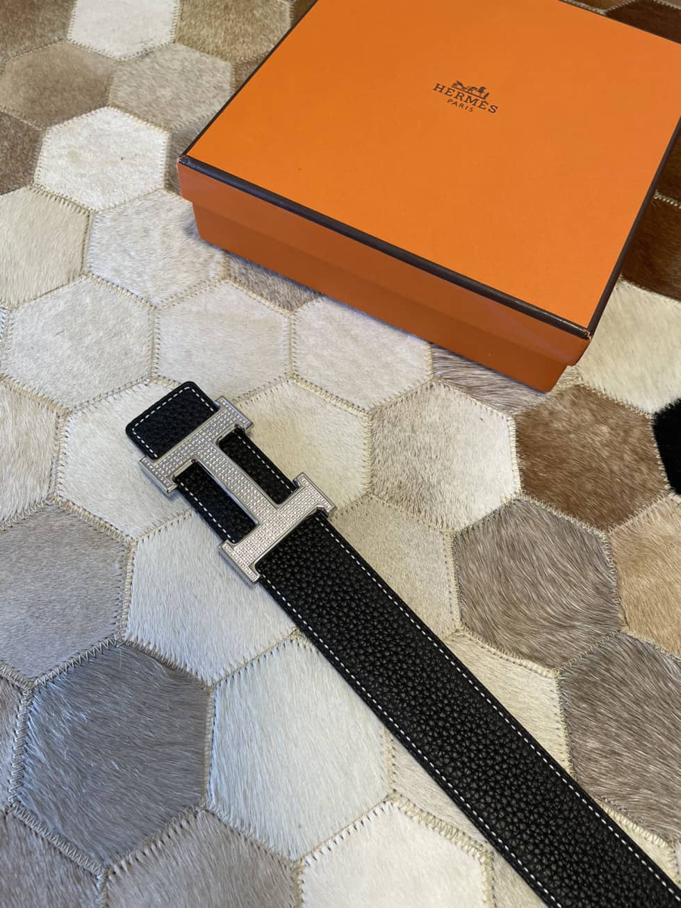 Best Replica Knockoff Hermes Logo Belt 38mm - Colareps