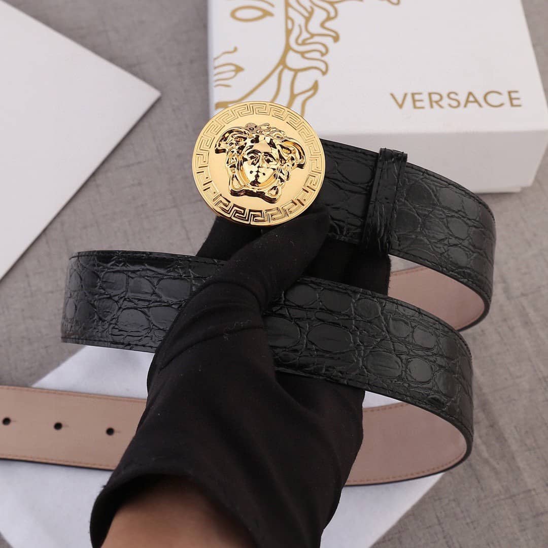 Best Replica Replica Versace Buckle Belt 40mm - Colareps