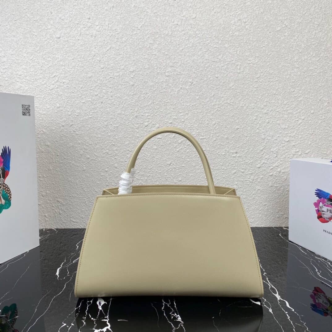 Best Replica Prada Small Brushed Leather Replica Tote - Colareps