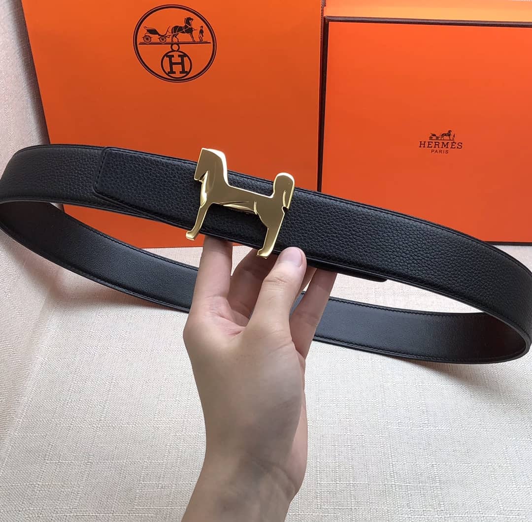 Best Replica Wholesale Hermes Logo Belt 38mm - Colareps