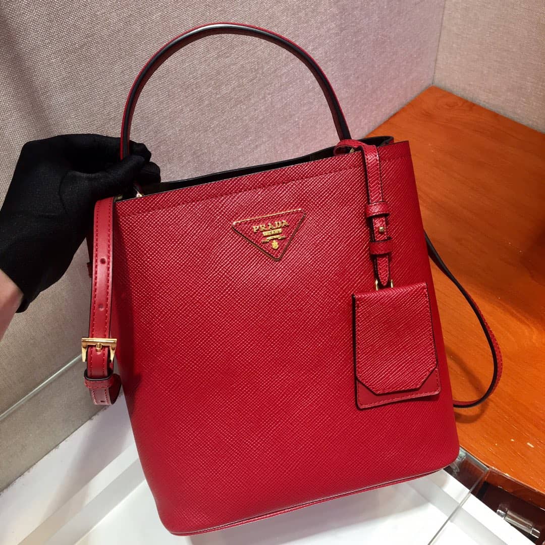 Best Replica Prada Replica Double Bucket Bag - Colareps