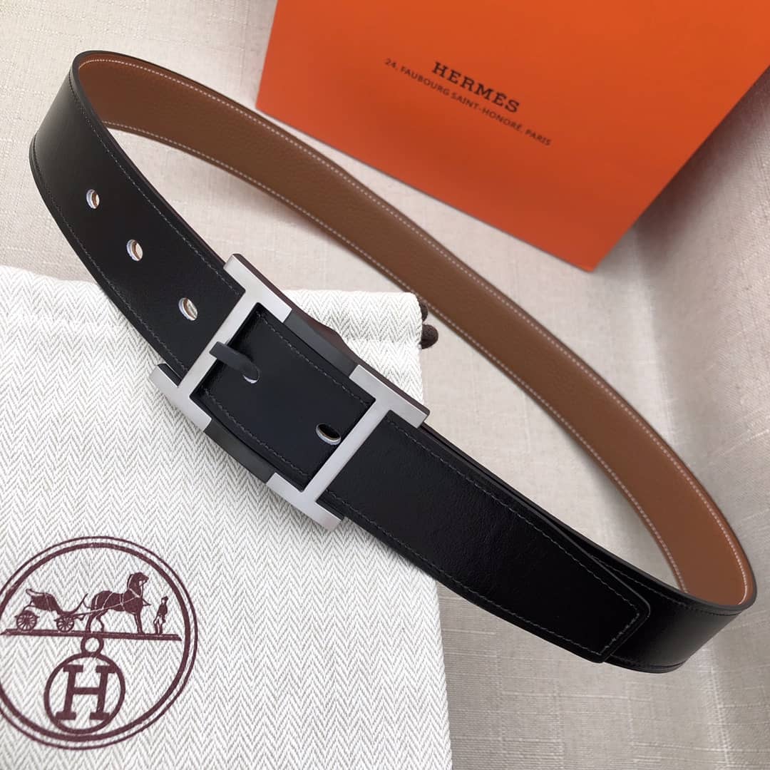 Best Replica Replica Hermes Buckle Belt 32mm - Colareps