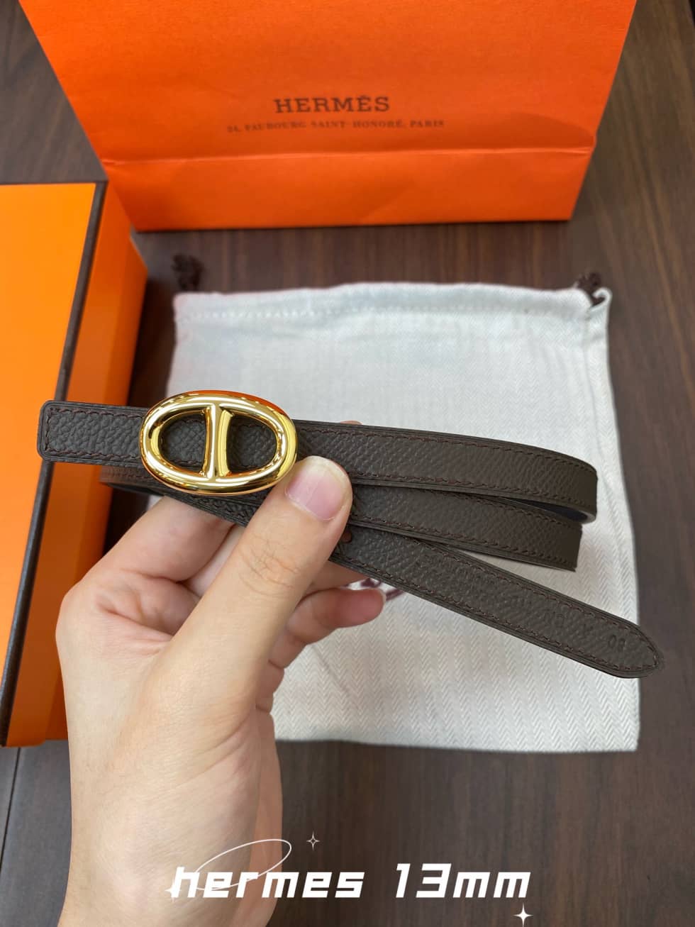 Best Replica Replica Hermes Buckle Belt 13mm For Lady - Colareps