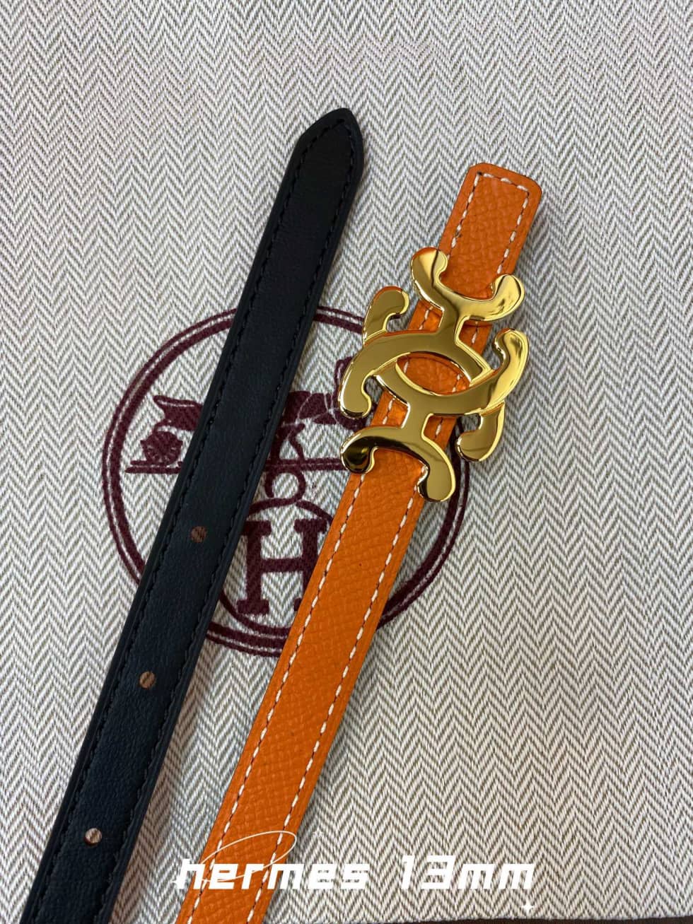 Best Replica Wholesale Hermes Logo Belt 13mm For Lady - Colareps
