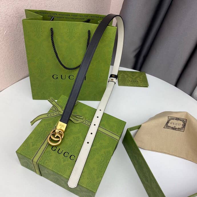 Best Replica Fashion Gucci Classic AAA+ Belt 20mm For Lady - Colareps