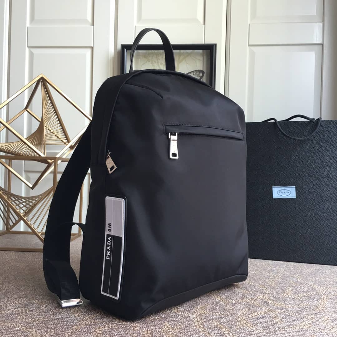 Best Replica Prada Backpack Dupe Nylon Tessuto Palme Zaino - Colareps