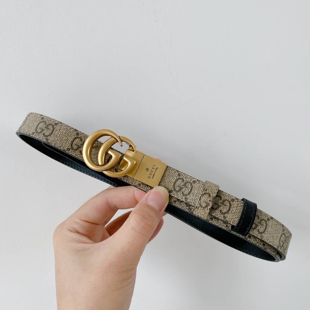 Best Replica Gucci Belt Dupe AAA+ Belt 20mm For Lady - Colareps