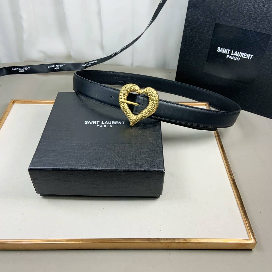 Best Replica Knockoff YSL Logo Belt 30mm For Lady - Colareps