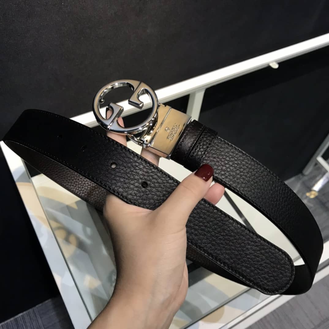 Best Replica Replica Gucci Buckle Belt 37mm - Colareps