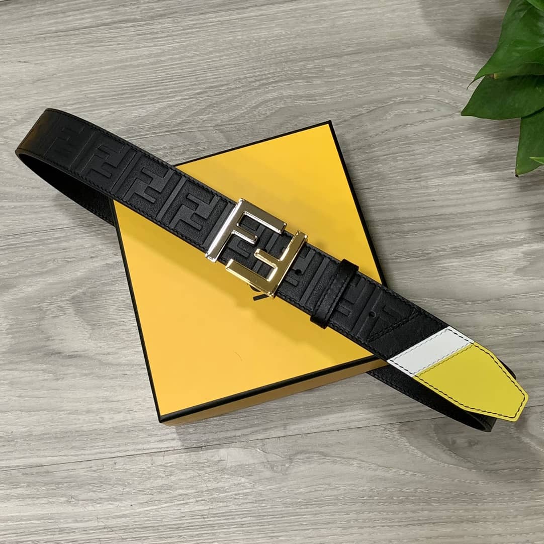 Best Replica Replica Fendi Buckle Belt 39mm - Colareps