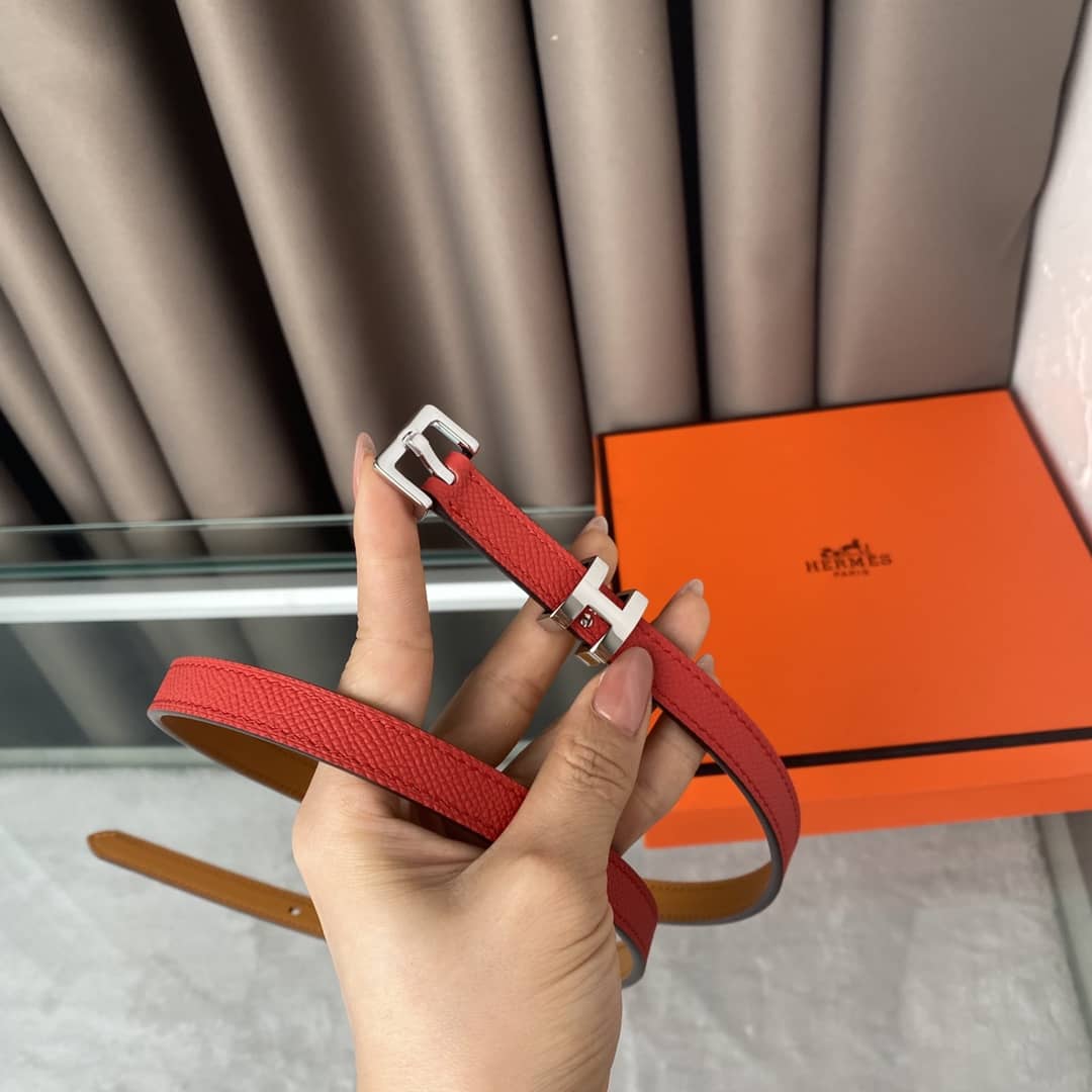 Best Replica Wholesale Hermes Logo Belt 15mm For Lady - Colareps