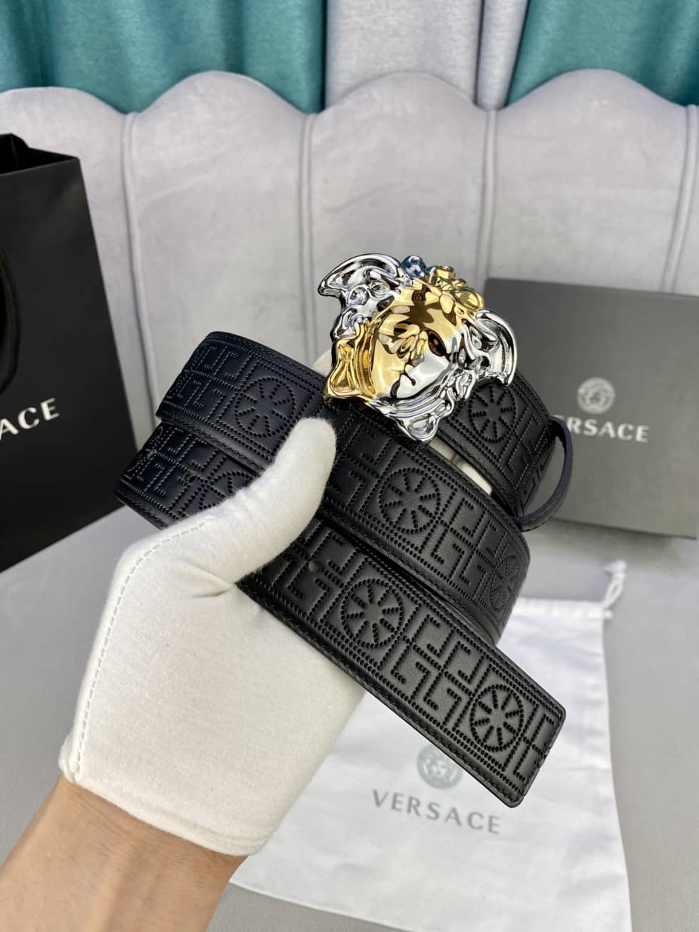 Best Replica Versace Belt Copy 40mm - Colareps