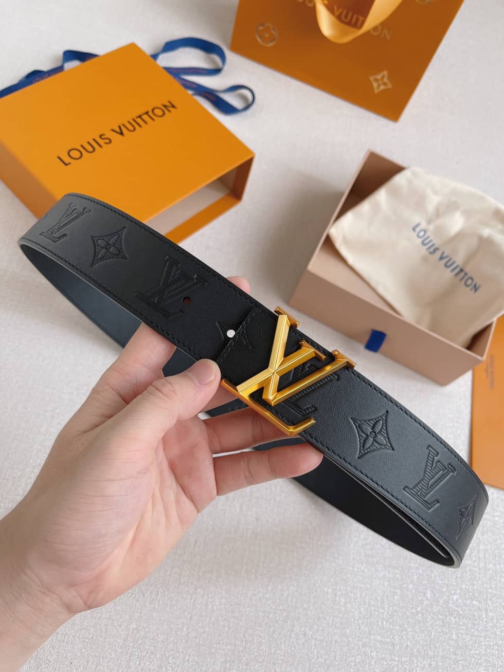 Best Replica Fashion Louis Vuitton Classic AAA+ Belt 40mm - Colareps
