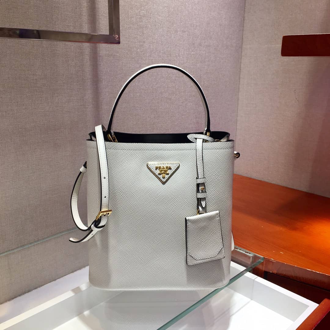 Best Replica Prada Replica Double Bucket Bag - Colareps