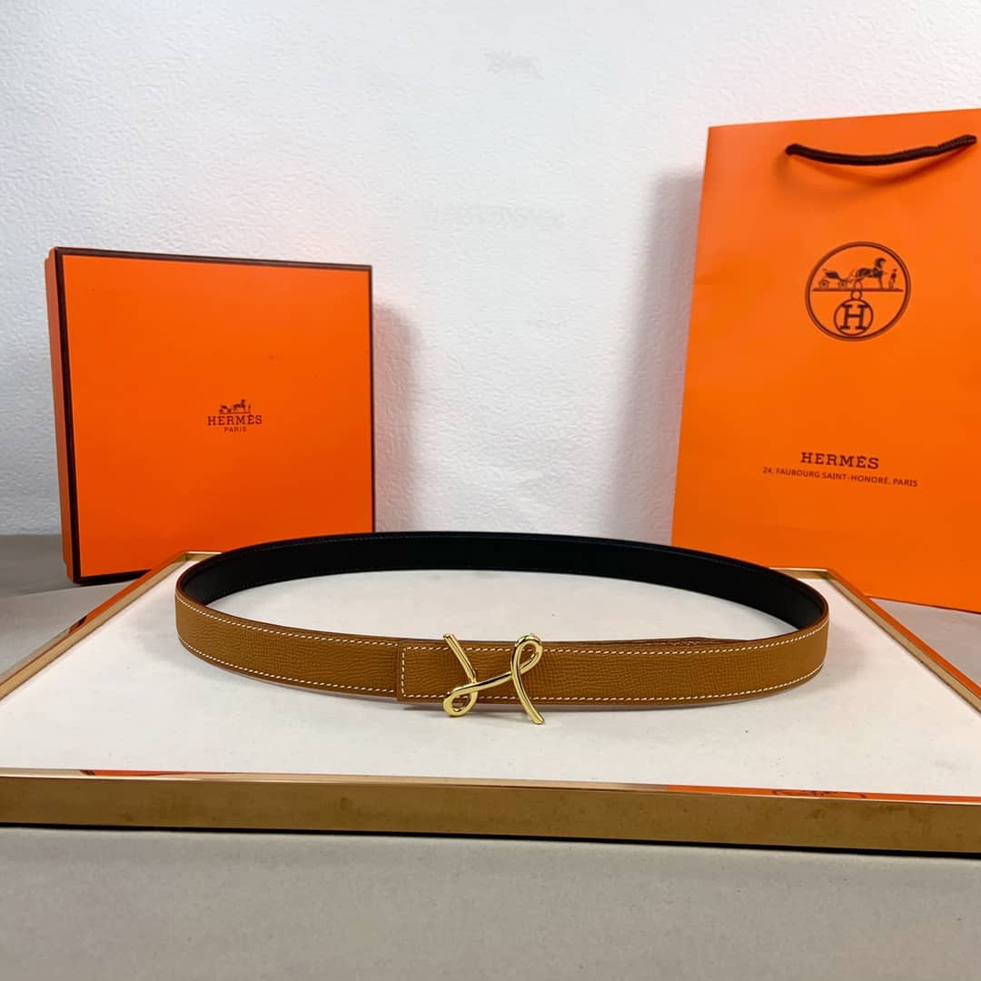 Best Replica Wholesale Hermes Logo Belt 24mm For Lady - Colareps
