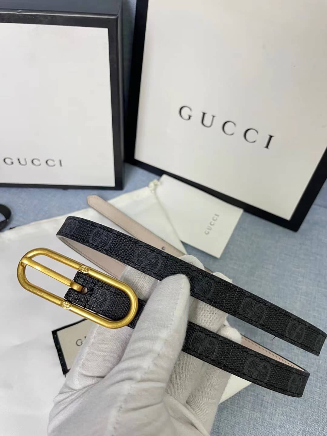 Best Replica Gucci Belt Dupe AAA+ Belt 15mm For Lady - Colareps
