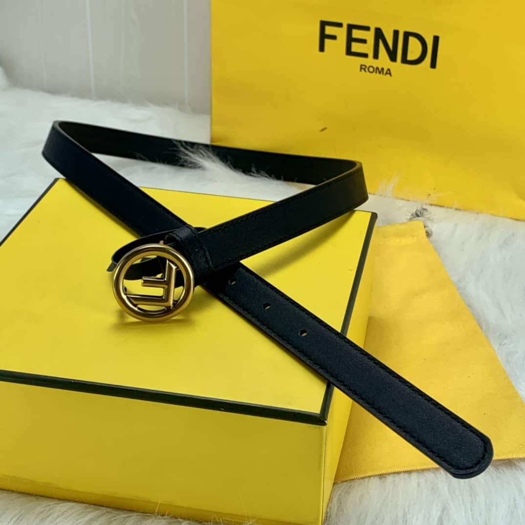 Best Replica Fake Fendi Logo Belt 20mm For Lady - Colareps