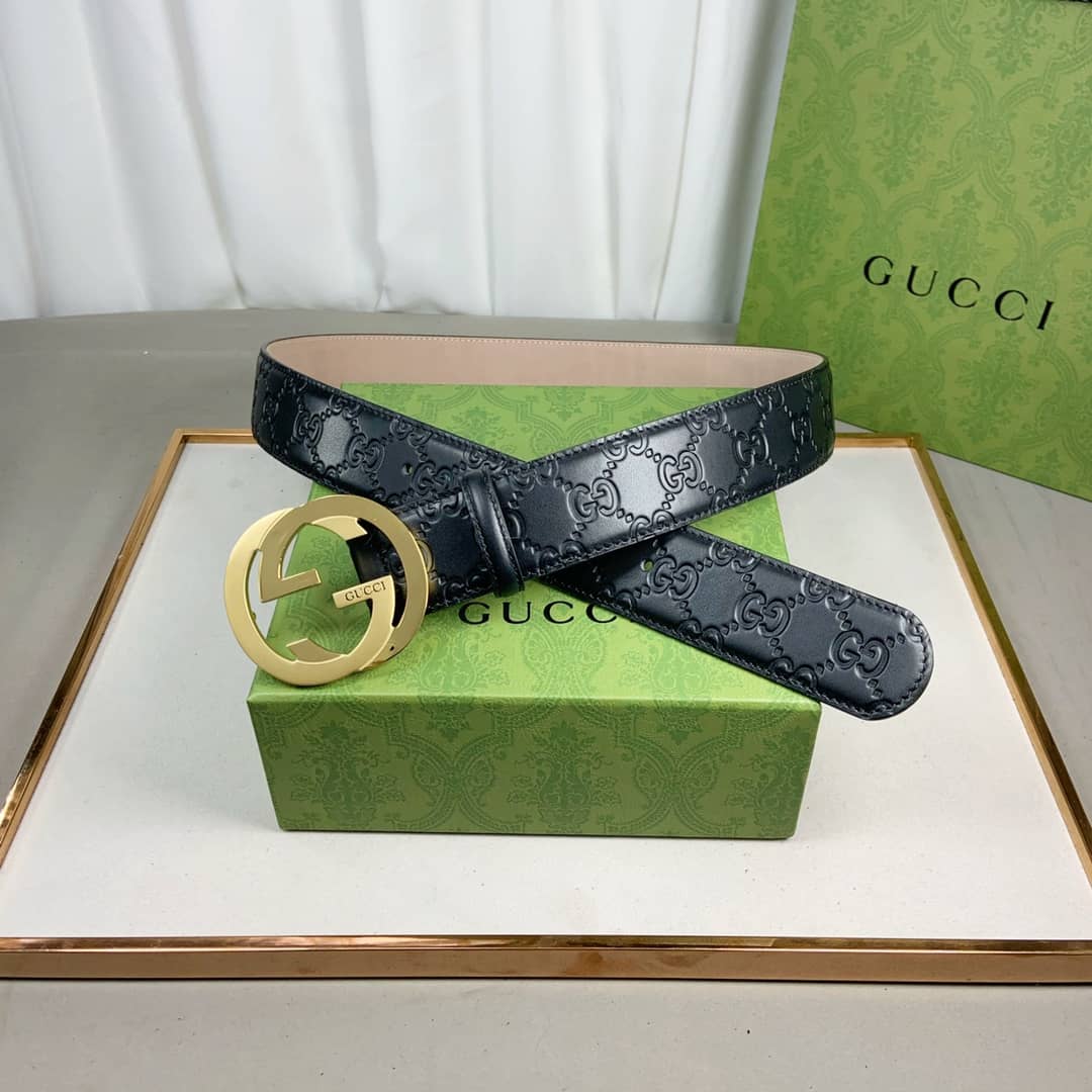 Best Replica 7 Star Gucci Leather Belt Replica - Colareps