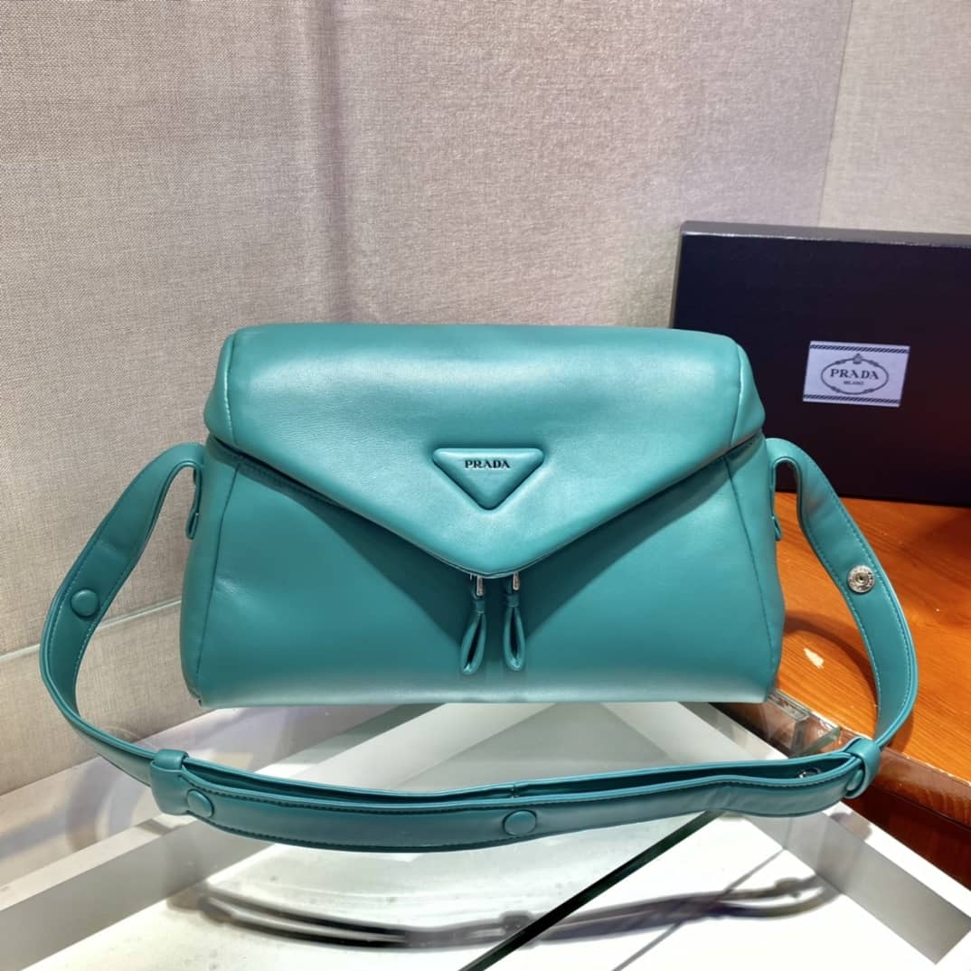 Best Replica Prada Padded Nappa Leather Signaux Replica Bag - Colareps