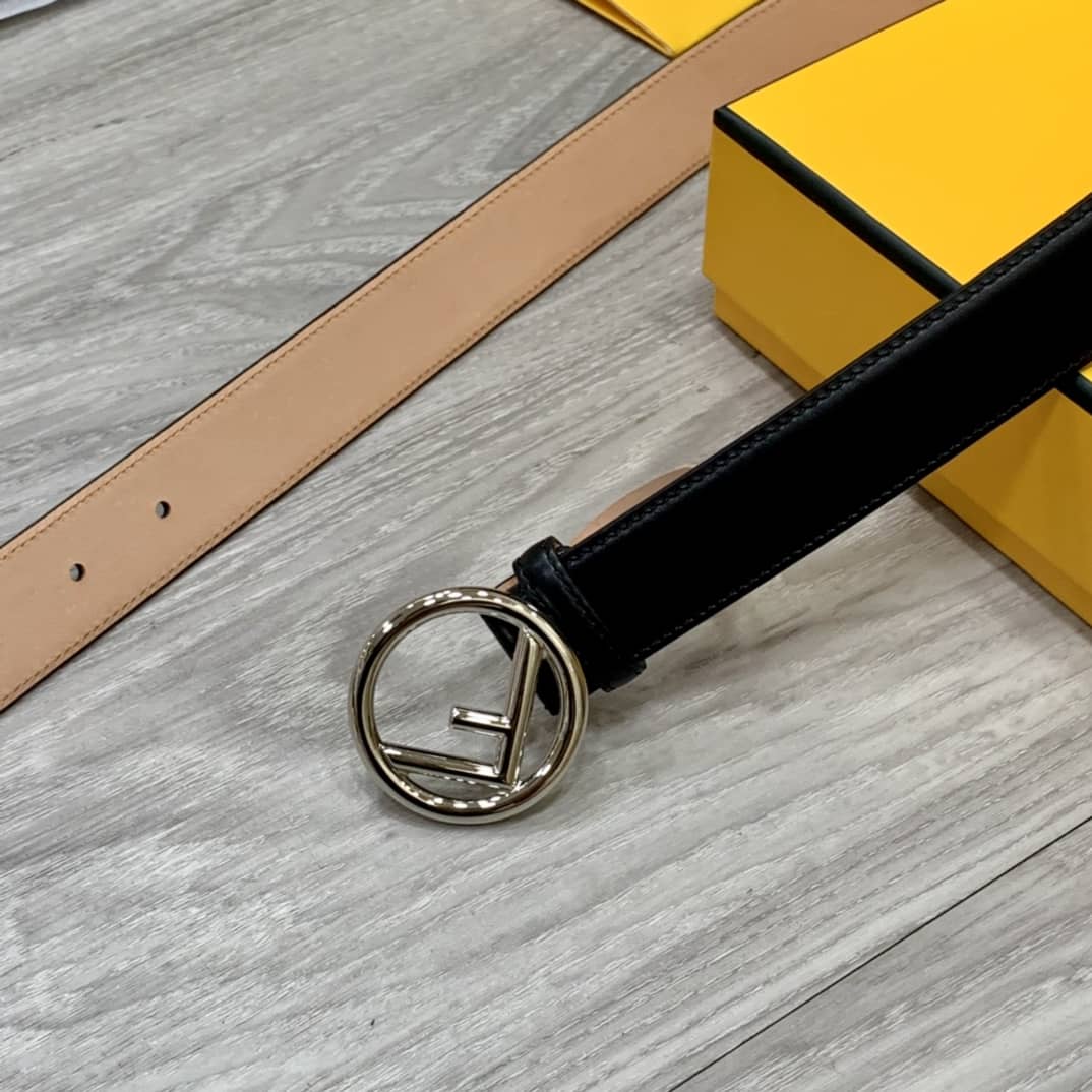 Best Replica Designer Fendi Classic Belt 30mm For Lady - Colareps