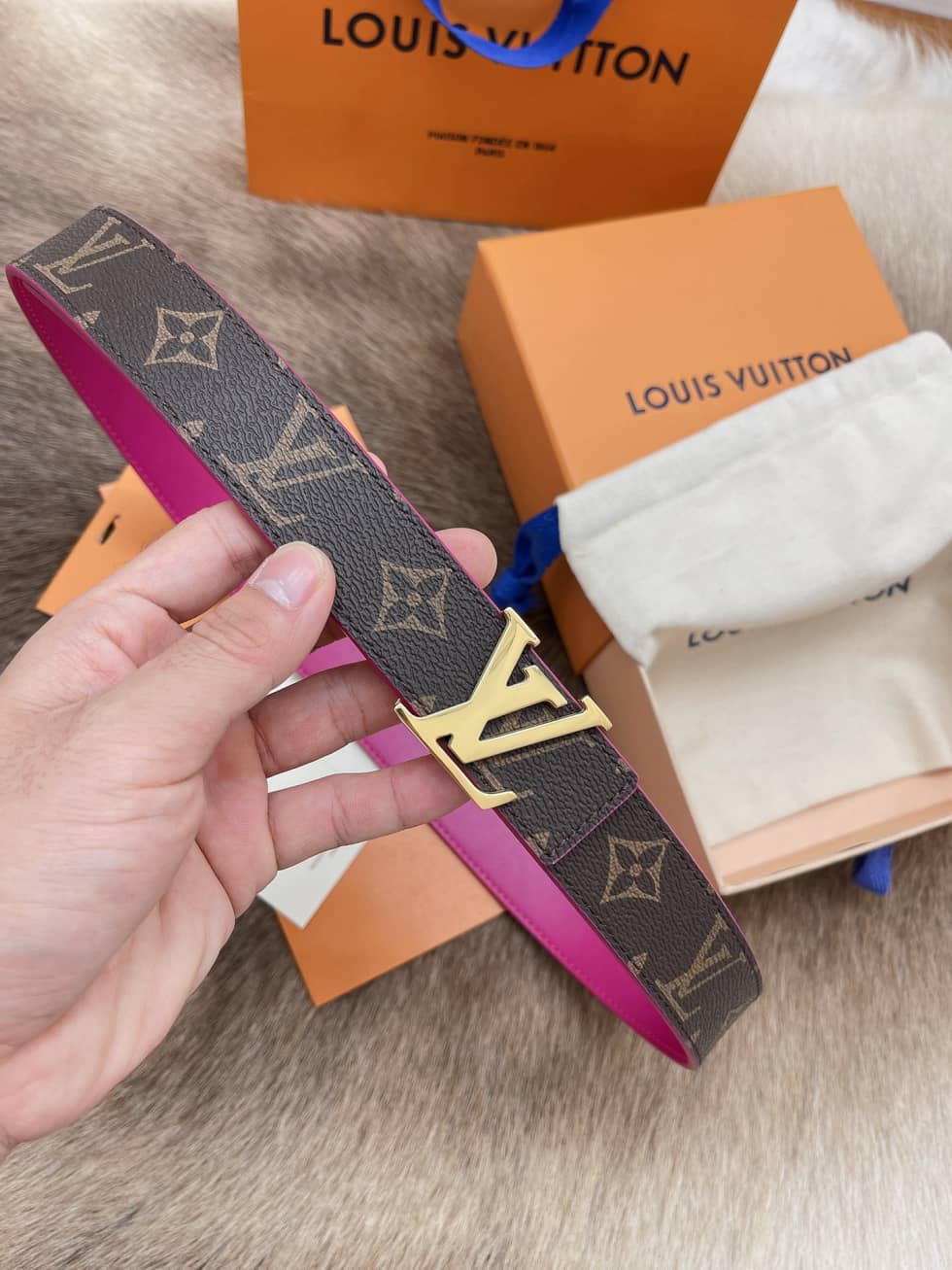 Best Replica Fashion Louis Vuitton Classic AAA+ Belt 30mm - Colareps