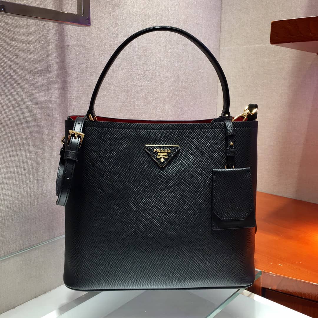 Best Replica Prada Replica Double Bucket Bag - Colareps