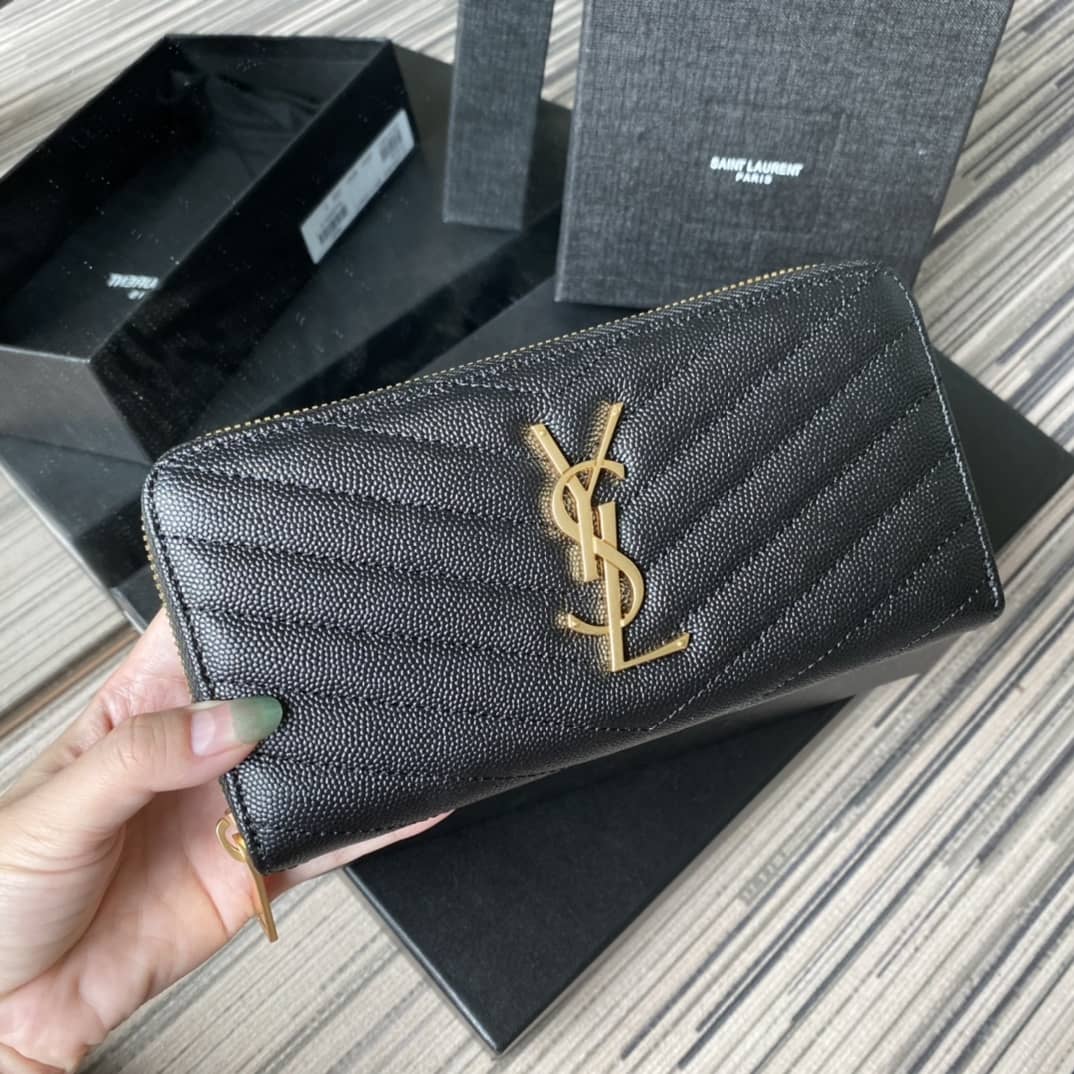 Best Replica YSL Monogram Zip Around Replica Wallet - Colareps
