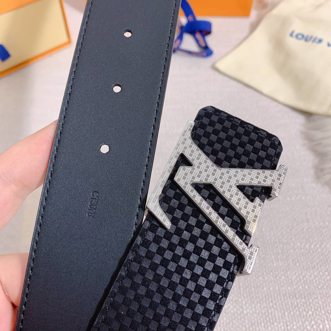 Best Replica 7 Star Louis Vuitton Leather Belt 39mm - Colareps