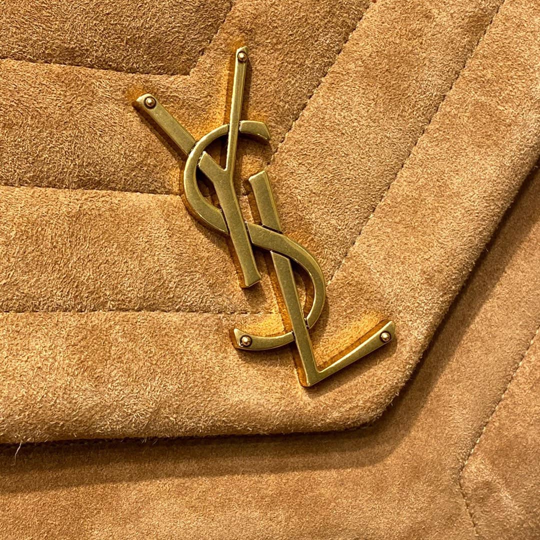 Best Replica Saint Laurent Bag Dupe  Loulou Monogram Quilted Velvet Shoulder Bag - Colareps