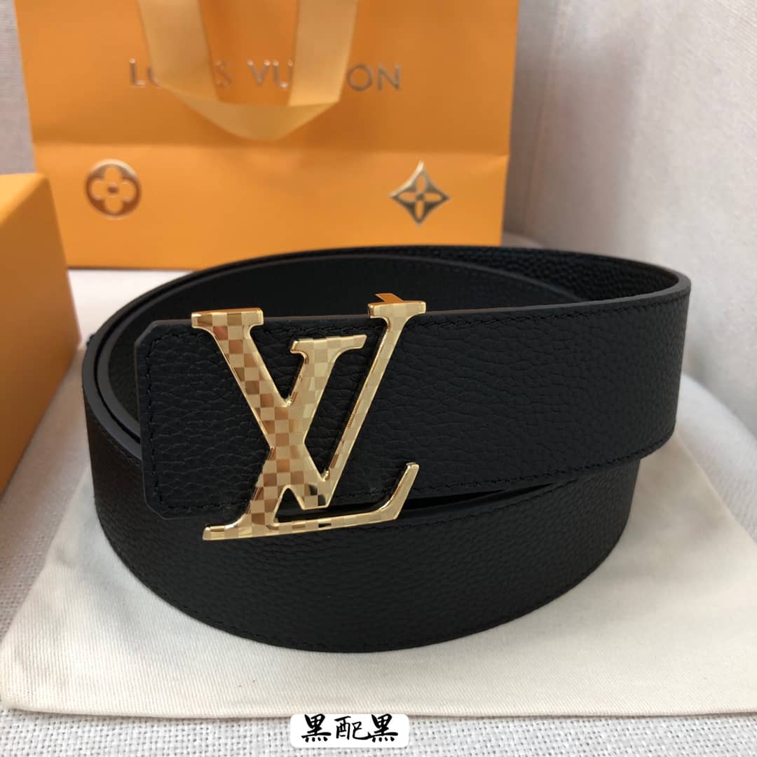 Best Replica Knockoff Louis Vuitton Logo Belt 40mm - Colareps